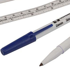 devon regular tip surgical skin marker with ruler devon skin marker with ruler mk183115bx
