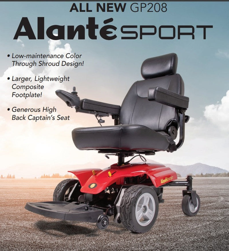 Alante Sport power chair electric wheelchair