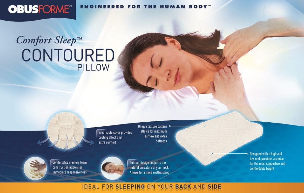 Comfort Sleep Contoured Pillow