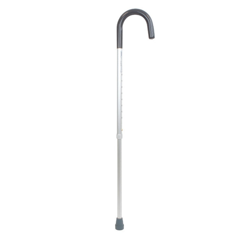 dynarex round crook handle cane with tab lock silencer