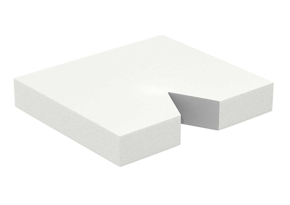dynarex ever soft coccyx foam cushion
