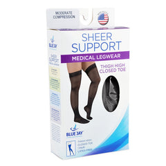 Firm Surg Weight Stkngs  X lrg 20 30mmhg  Thigh Stayup Top Ct   All Care Store