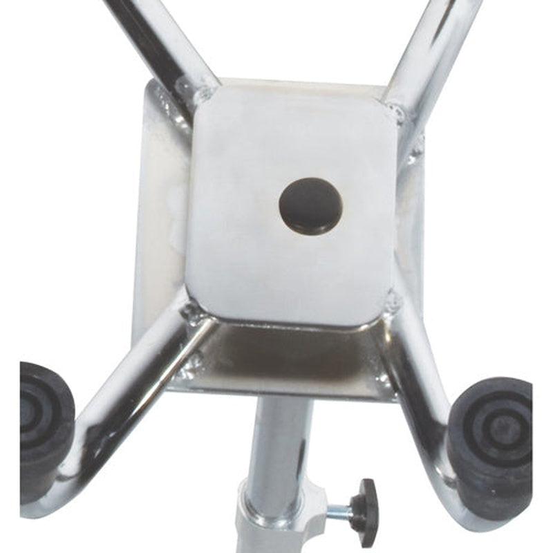Quad Cane Heavy Duty Chrome Large Base 500# Capacity   All Care Store