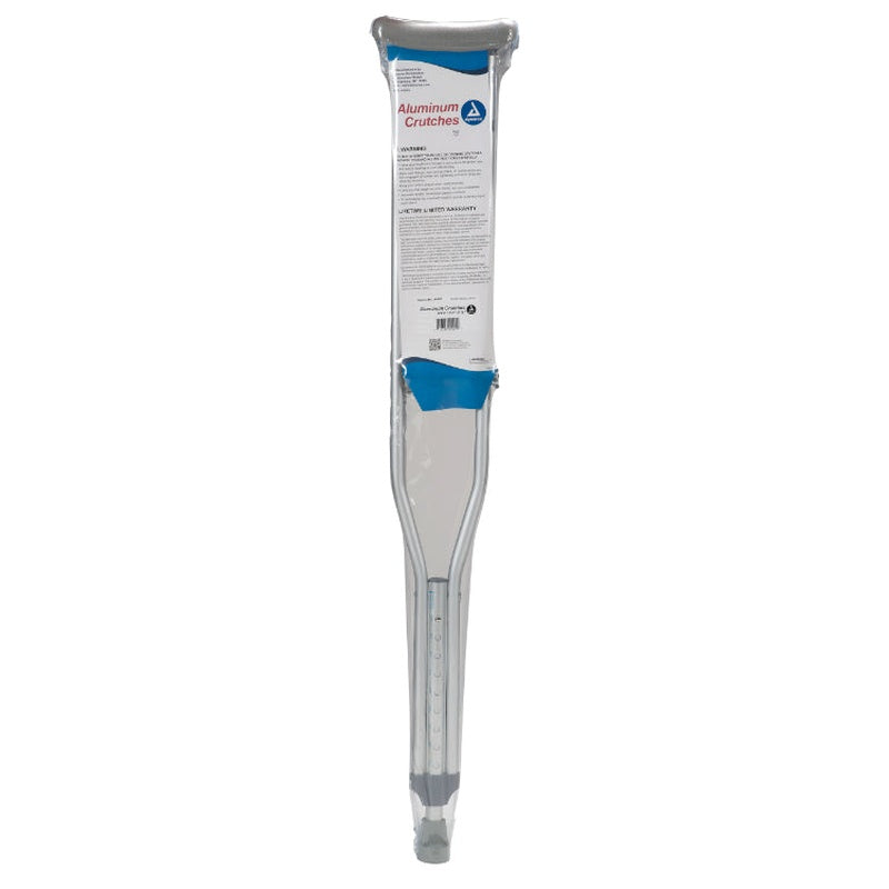 dynarex aluminum crutches
