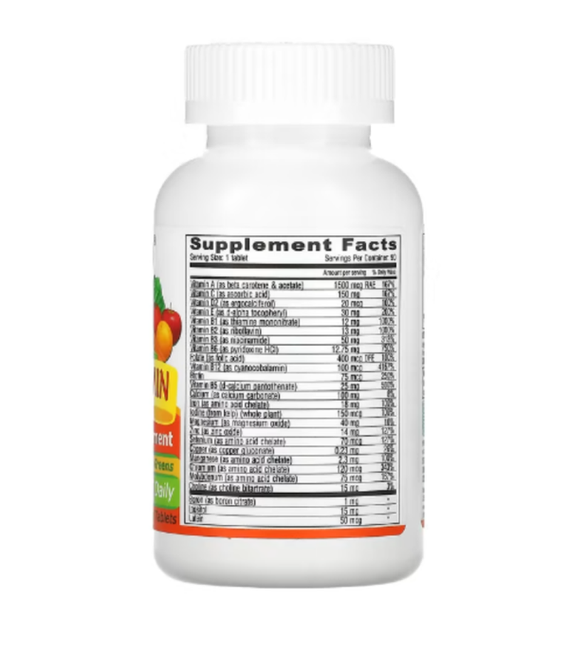 Deva Vegan Vitamins - Multivitamin And Mineral Supplement - 90 Coated Tablets