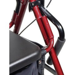 Duet Rollator/transport Chair Burgundy   All Care Store