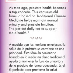 bravo teas and herbs tea prostate health 20 bag
