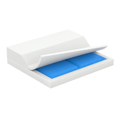 dynarex anti thrust wedge gel foam cushion