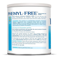 phenyl free 2 vanilla medical food for the dietary management of pku 1 lb can phenyl free 2 oral supplement mk773618ea