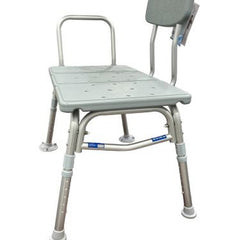 Bathroom Perfect Transfer Bench W/back  Blue Jay  Each