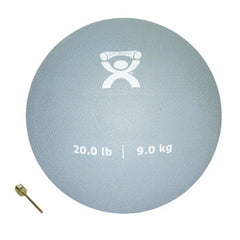 Plyometric Rebounder Ball 20 Lb. Silver   9  Diameter