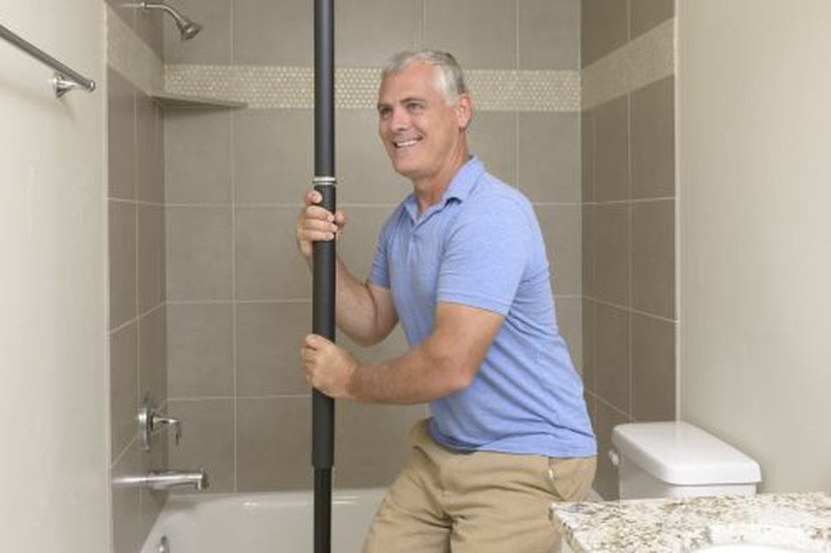 Security Pole  Black