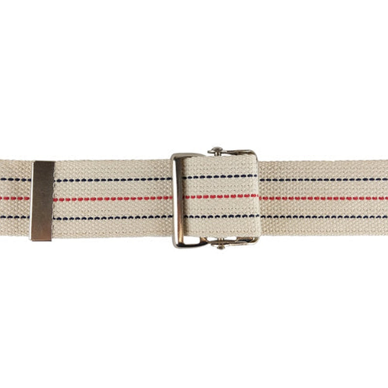 Gait Belt W/metal Buckle 2x60  Striped  Blue Jay Brand   All Care Store