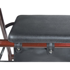 Rollator  Aluminum W/fold up & Remov Back  Padded Seat Red   All Care Store