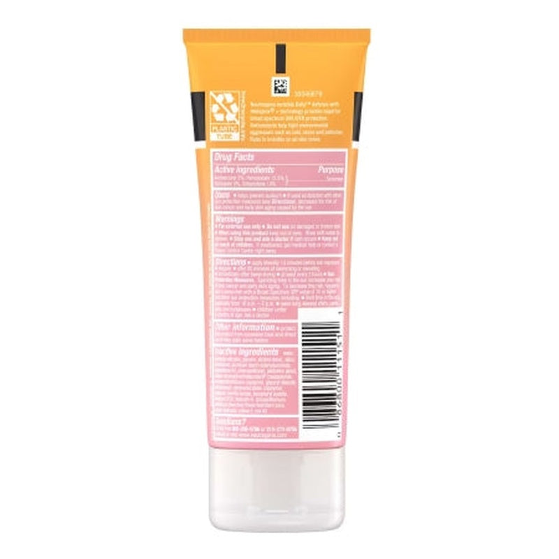 sunscreen neutrogena invisible daily defense spf 60 lotion 3 oz tube