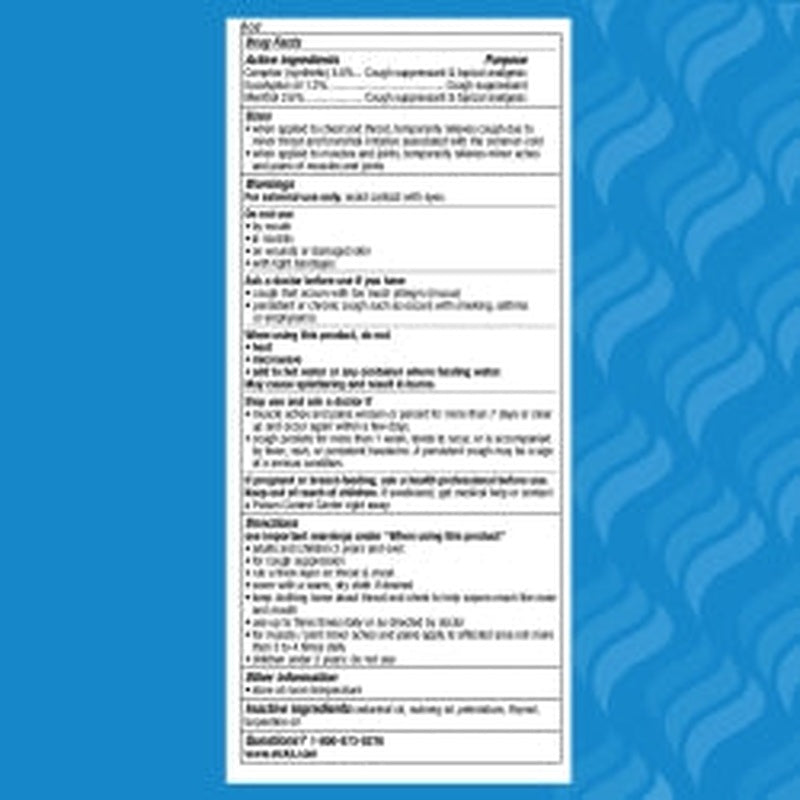 vicks vaporub cough suppressant topical analgesic ointment vicks vaporub chest rub mk830713ea