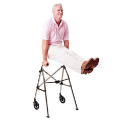 Ez Fold n go Walker Black Walnut   All Care Store