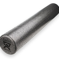 Cando Foam Roller Black Compos Extra Firm  Round  6  X 36