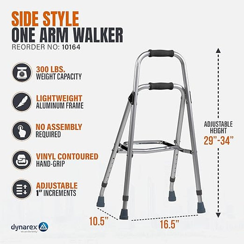 Dynarex Side Style One Arm Walker