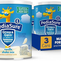 pediasure grow gain shake mix vanilla 14 1 ounce can pediasure grow gain shake mix pediatric oral supplement mk1115294ea