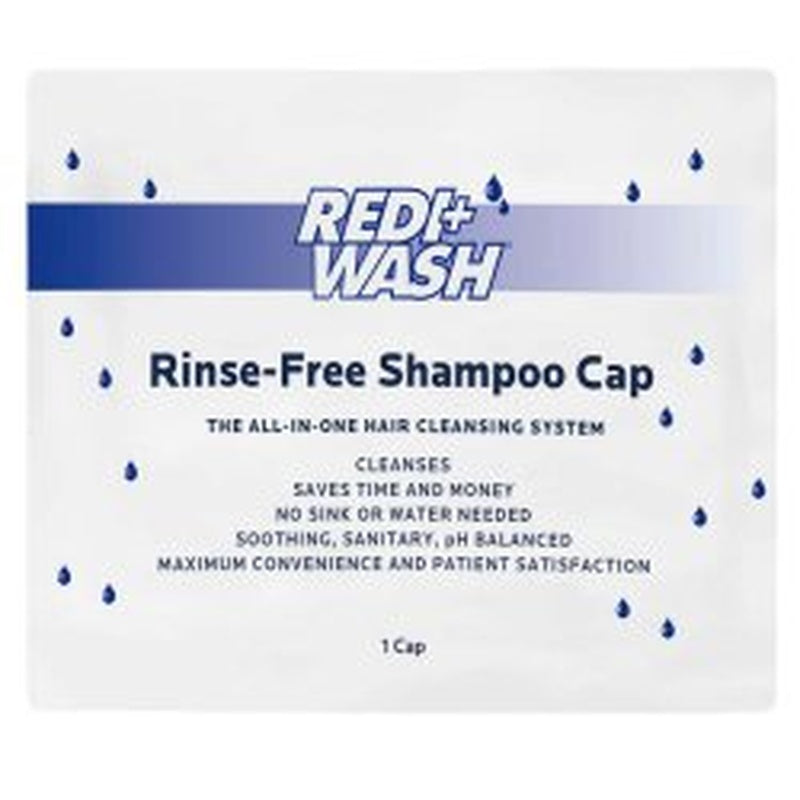 shampoo cap dawnmist® redi wash® 1 per pack individual packet scented 3