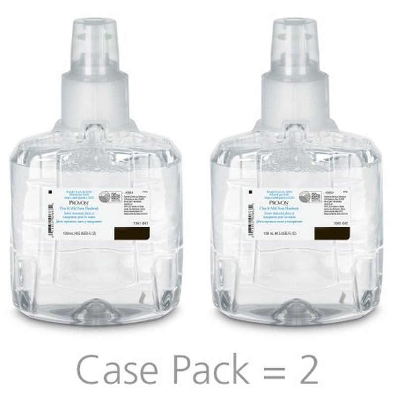 gojo provon clear and mild foam handwash 1200 ml dispenser refill bottle unscented provon soap mk847406ea