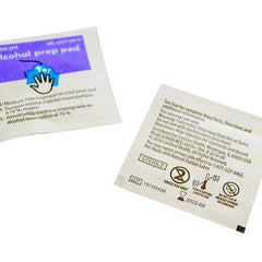 Alcohol Prep Pad Cardinal Health 70% Strength Isopropyl Alcohol Individual Packet Medium Sterile, Packaging Type- Case