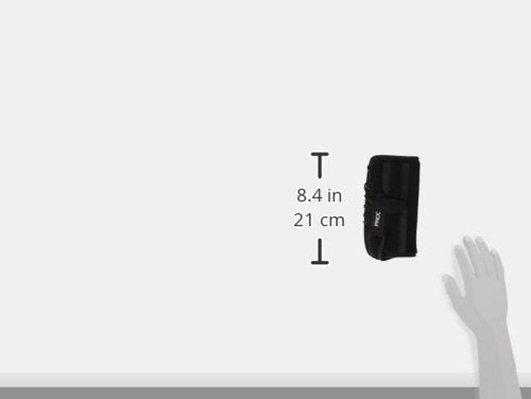 Wrist / Forearm Brace ProCare Quick-Fit Aluminum / Foam / Nylon Left Hand Black One Size Fits Most, Packaging Type- Each