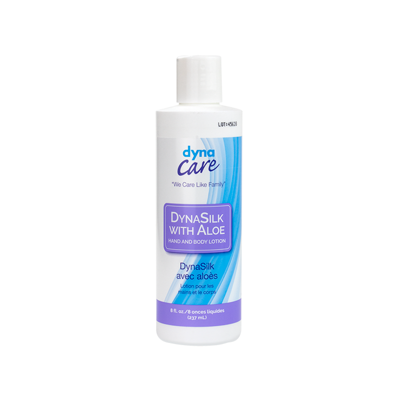 dynarex dynasilk with aloe hand and body lotion