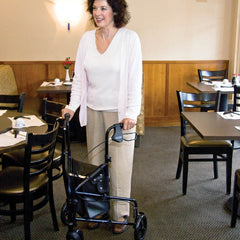 Carex Roller Walker For Seniors and Elders, Wheel size 7.5 inch ,With Height Adjustable Weight Capacity 300lbs, Foldable , FGA33300 0000