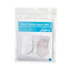 brava support belt for ostomy appliance medium fits 31 35 inch waists four way stretchable brava ostomy support belt mk1124362bx