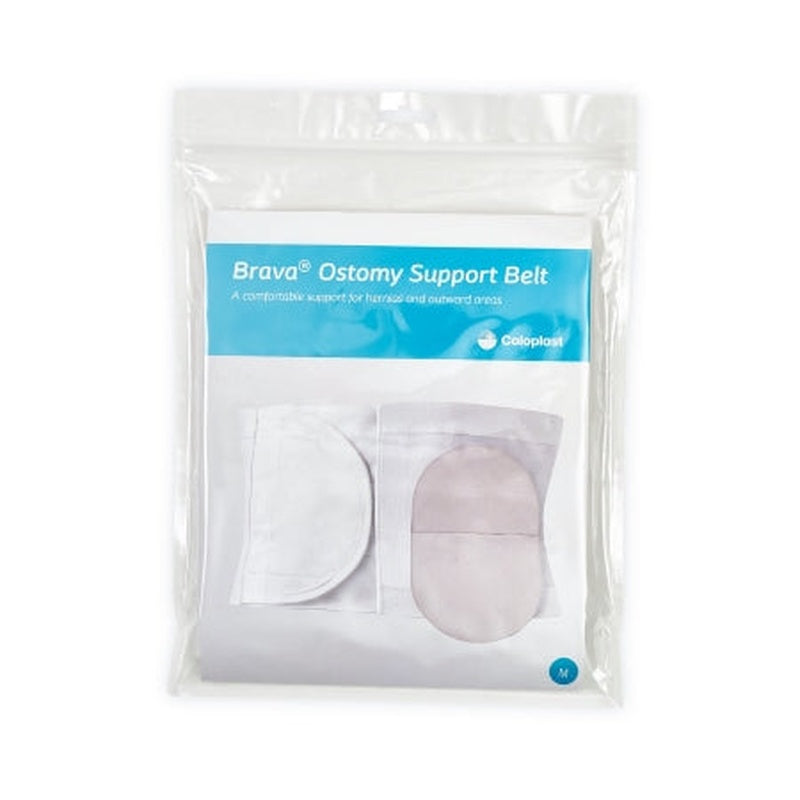 brava support belt for ostomy appliance medium fits 31 35 inch waists four way stretchable brava ostomy support belt mk1124362bx