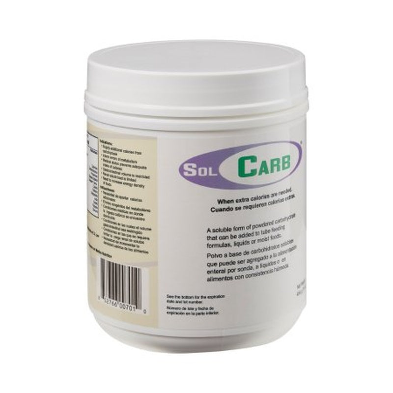 solcarb soluble form of powdered carbohydrate 454 gram jar solcarb oral supplement mk1053462ea