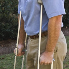 bariatric crutches pr tall steel gf