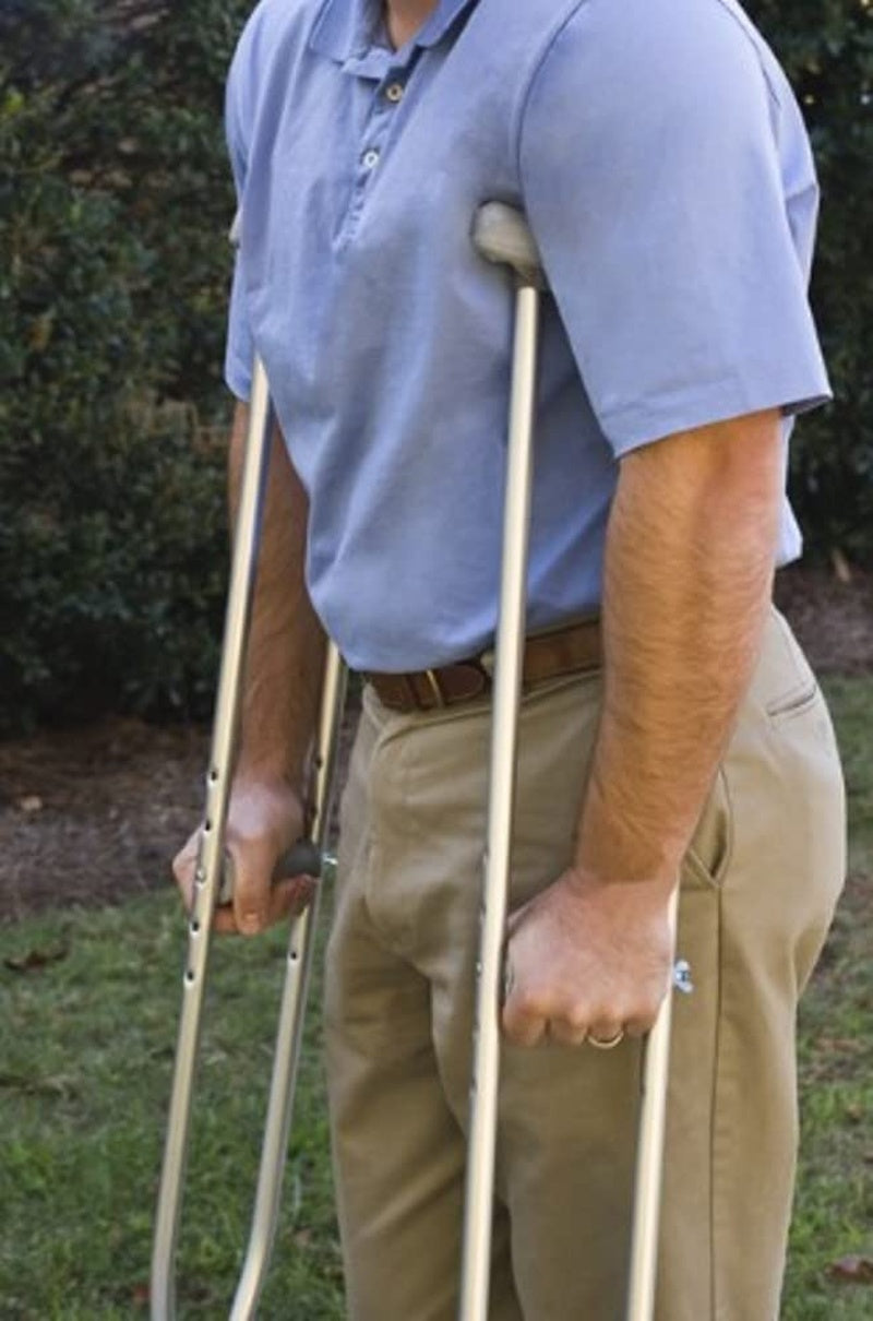 bariatric crutches pr tall steel gf