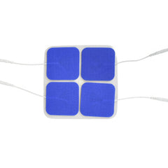 reusable electrodes pack 40 2 x2 square blue jay brand
