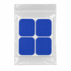 Blu Jay Electrodes 2  X 2  Blue Gel Pk/4