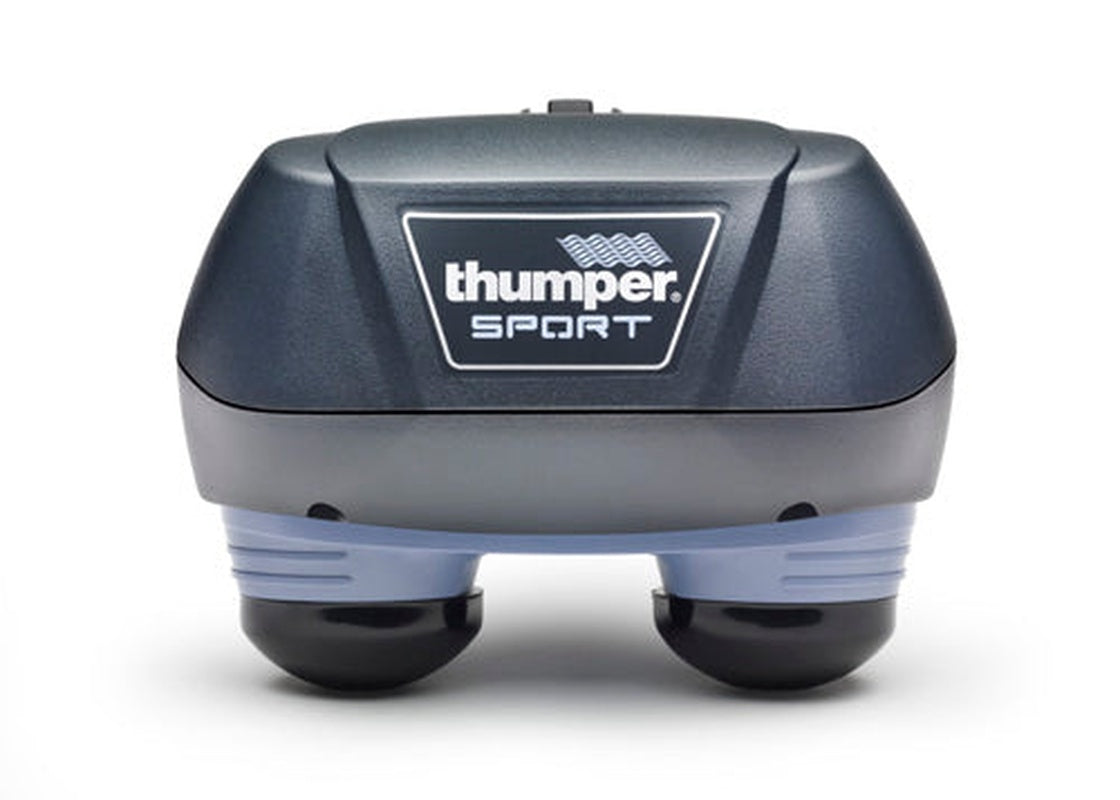 Thumper Sport Massager - Deep Tissue Muscle Relief for Athletes | Portable, Ergonomic Design for Ultimate Comfort & Performance Recovery.