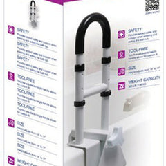 adjustable clamp-on tub rail