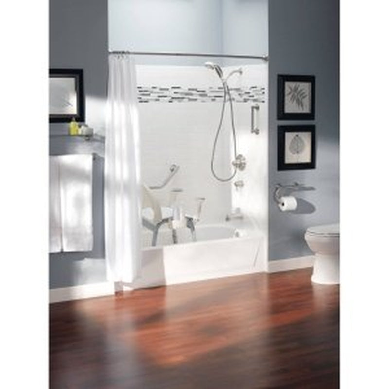 grab bar with storage