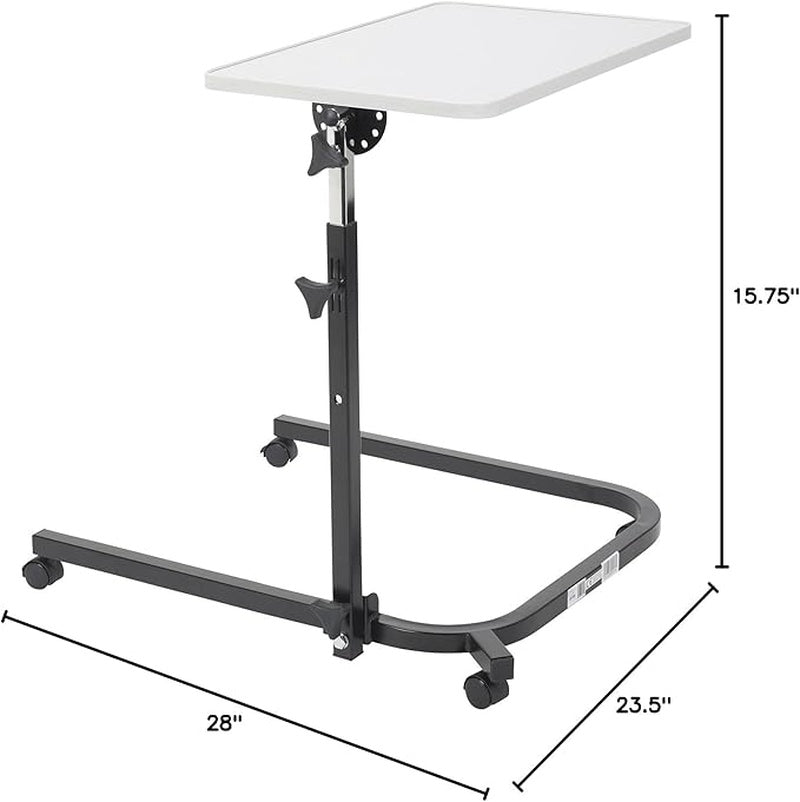 overbed table pivot and tilt multi position