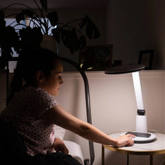 theralite halo bright light therapy lamp