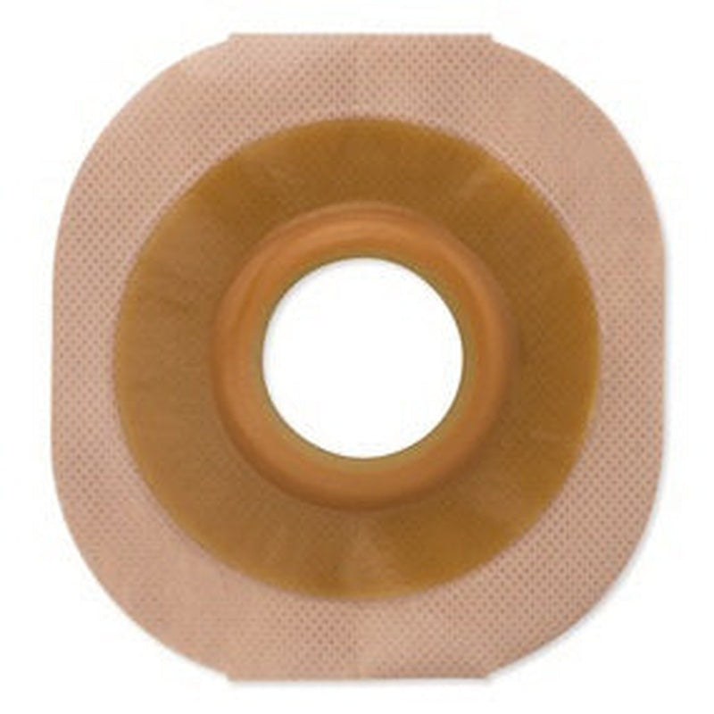 Ostomy Barrier New Image FlexTend Precut, Extended Wear Adhesive Tape Borders 44 mm Flange Green Code System 1 Inch Opening | 5/Box