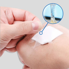 5pcs bordered guaze pad sterilized wound dressing waterproof adhesive wound plaster bandage sticker home travel first aid kit 1