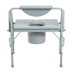 Bariatric Drop-arm Commode Deluxe  Assembled