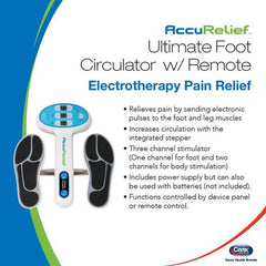 accurelief ultimate foot circulator with remote