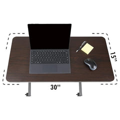 deluxe overbed table carex