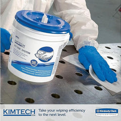 task wipe kimtech prep wettask white nonsterile meltblown 12 x 12 1 2 inch disposable packaging type case