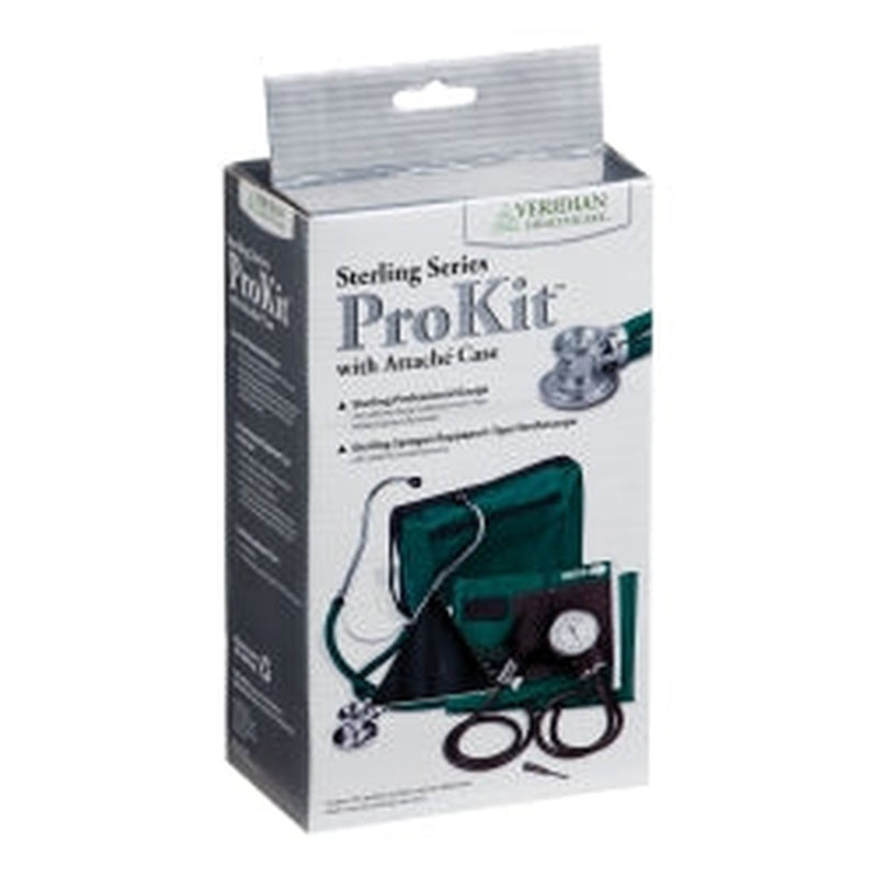 sterling series prokit aneroid sphygmomanometer with stethoscope burgundy veridian reusable aneroid stethoscope set mk1226088ea