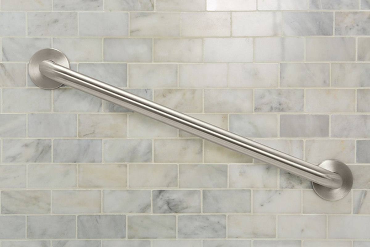 moen grab bar 32 securemount stainless steel cnceald scrws